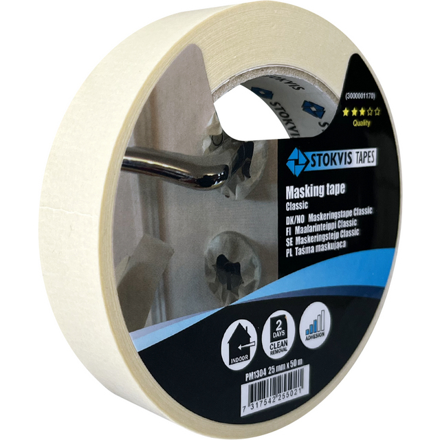 MASKERINGSTEJP 25MMX50M CLASSIC 60GR