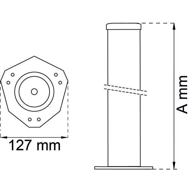 BORDSBEN 501 N1 M/PL 60X1100MM