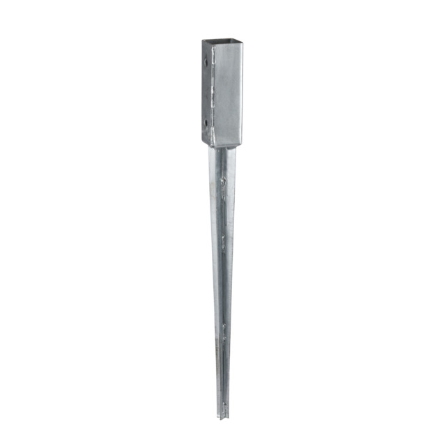 STOLPSPJUT RAPTOR 46X46X600MM VARMFÖRZINKAD | Beijerbygg Byggmaterial