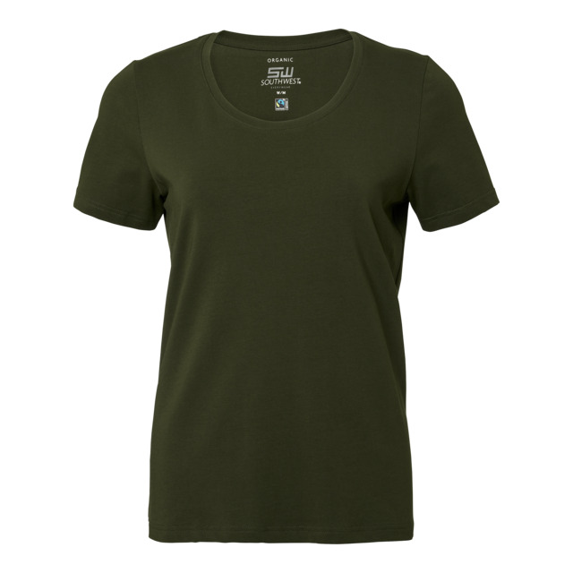 T-SHIRT NORA SOUTH WEST MÖRK OLIV L | Beijerbygg Byggmaterial