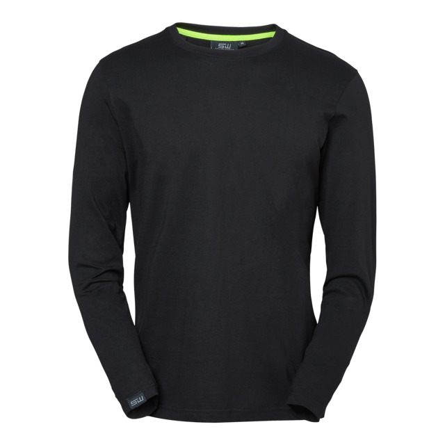 Produktbild föreställande artikeln LÅNGÄRMAD T-SHIRT VERMONT SOUTH WEST SVART XXXL från kategorin Överdelar