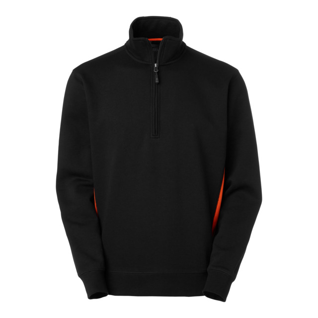 COLLEGETRÖJA WEBBER SOUTH WEST ORANGE/SVART 4XL