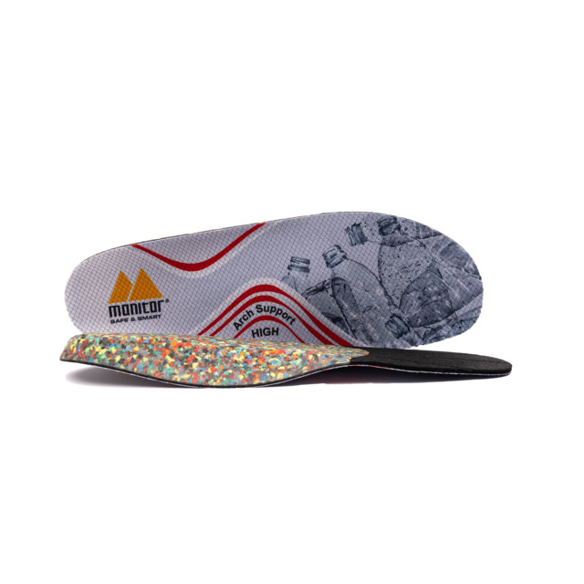 Produktbild föreställande artikeln INLÄGGSSULOR ARCH SUPPORT CERT IFIED INSOLE HIGH-RED 41 från kategorin Sulor