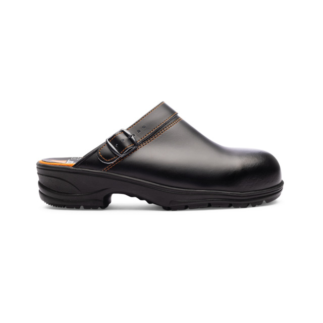 TOFFEL MONITOR YMER SAFETY CLOG SVART 44