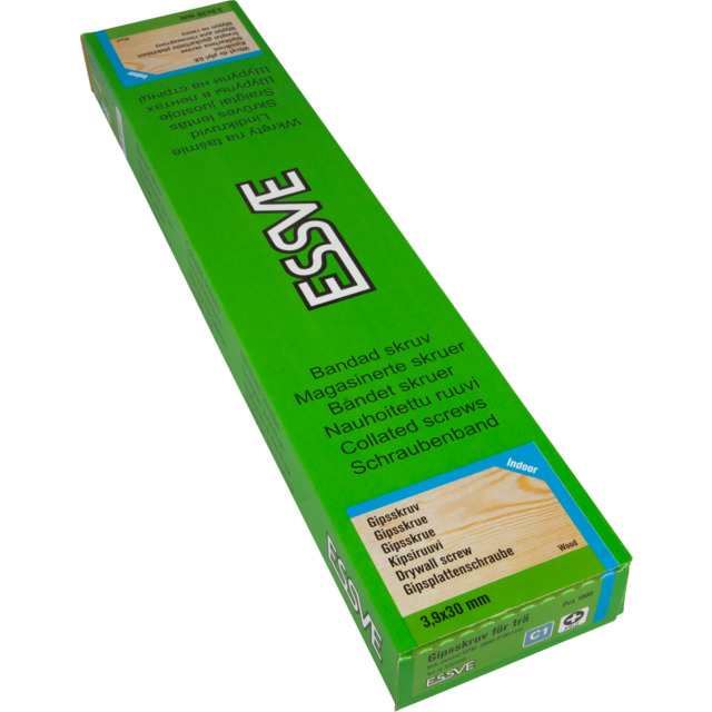 BANDAD GIPSSKRUV 3,9X30 TRÄ 1000ST FZB PH2    406903