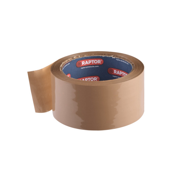 PACKTEJPPP PP BRUN 50MMX66M RAPTOR TYST AVRIVNING