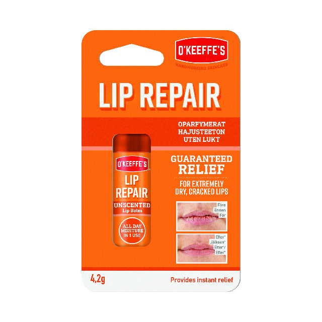 LÄPPBALSAM OKEEFFES LIP REPAIR | Beijerbygg Byggmaterial