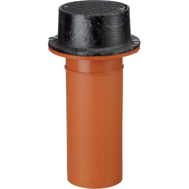 LÄTTBETÄCKNING 150MM MED TELESKOPRÖR FÖR DAGVATTEN