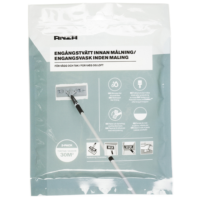 ENGÅNGSTVÄTT FÖR VÄGG&TAK