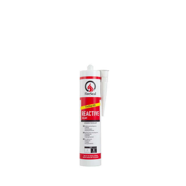 BRANDAKRYL REACTIVE 400 VIT 310ML | Beijerbygg Byggmaterial