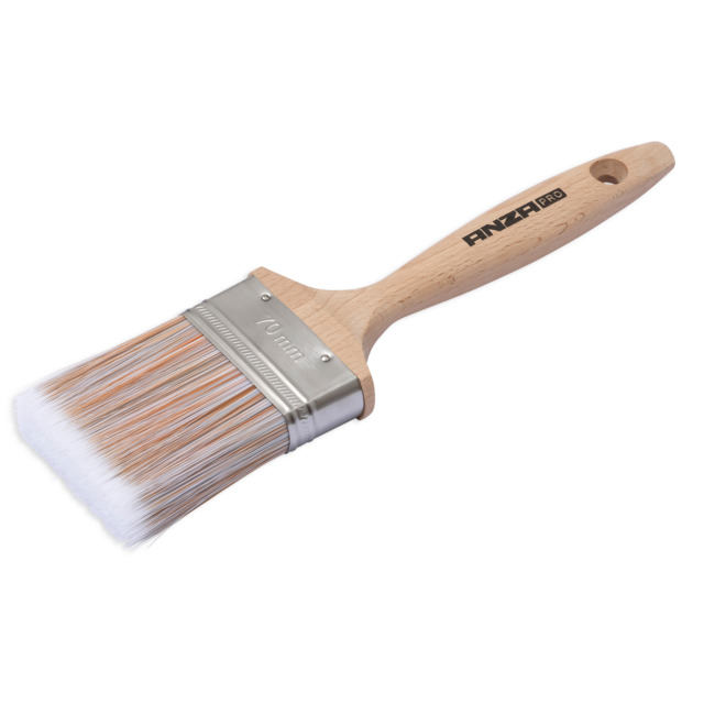 LACKPENSEL FLAT SOFT TRÄ 70MM | Beijerbygg Byggmaterial