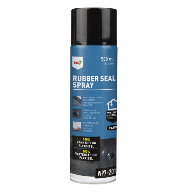 TÄTNINGSMASSA RUBBER SEAL SPRAY 500ML