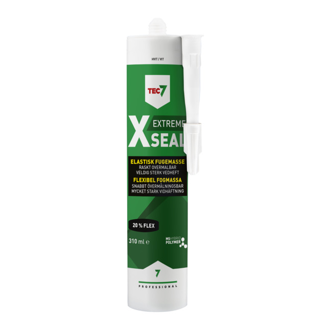 FOGMASSA X-SEAL VIT 310ML | Beijerbygg Byggmaterial