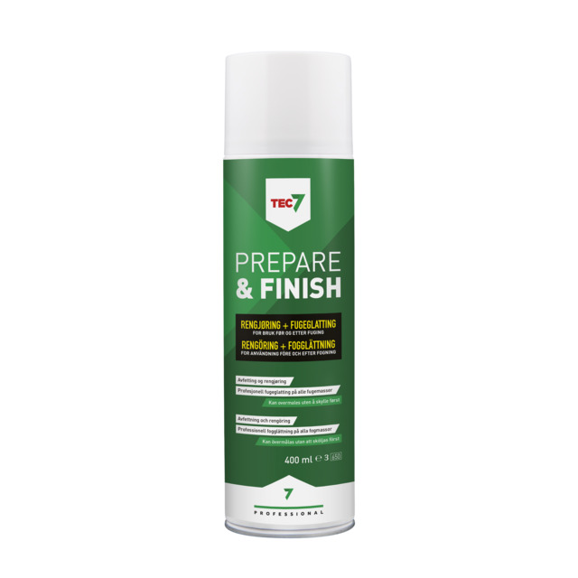 GLÄTTMEDEL PREPARE & FINISH AEROSOL 400ML