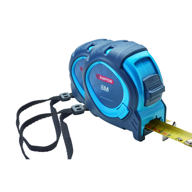 MÅTTBAND 8 M/25 MM RAPTOR