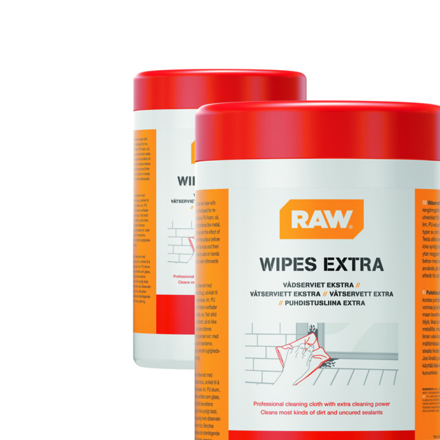 WIPES EXTRA 80-PACK RAW 80-PACK EXTRA RENGÖRINGSKRAFT