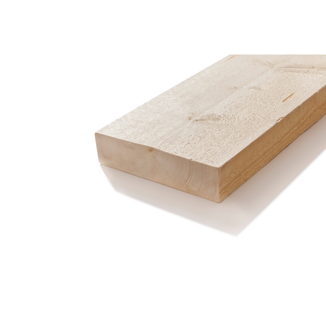 50X200 STÄLLNINGSPLANK C24 GRAN 4,2M SÅGAD RAW