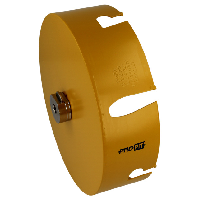 HÅLSÅG HM PRO-FIT 210MM MED INTEGRERAD ADAPTER