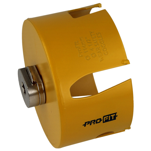 HÅLSÅG HM PRO-FIT 114MM MED INTEGRERAD ADAPTER