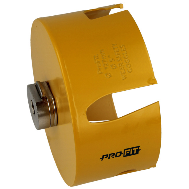 HÅLSÅG HM PRO-FIT 127MM MED INTEGRERAD ADAPTER