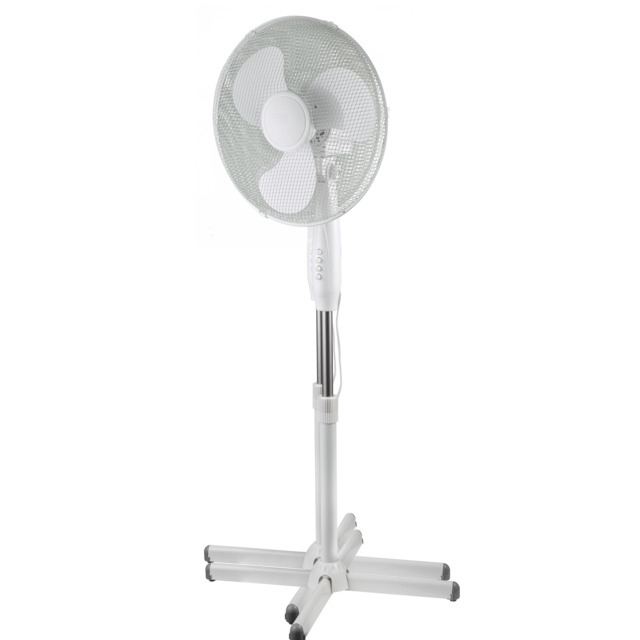 GOLVFLÄKT VIT 41CM BASIC 230V 45W 3 HASTIGHETER | Beijerbygg Byggmaterial