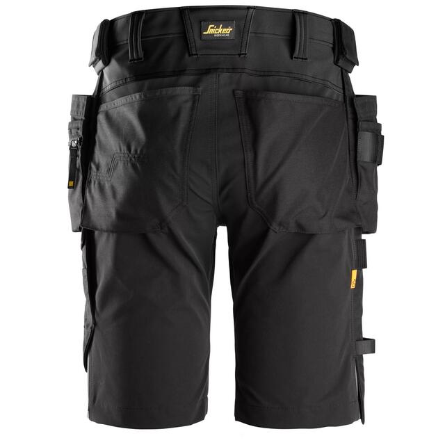 SHORTS 4-VÄGSSTRECH HF AW SVART STL 064