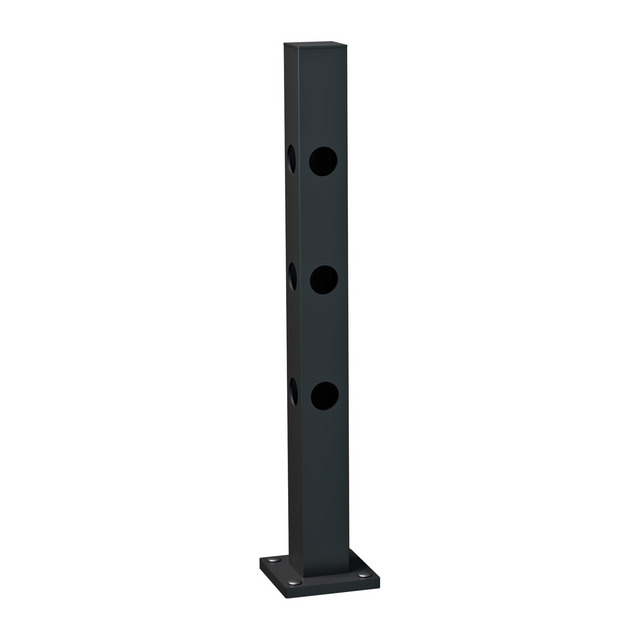 HÖRNSTOLPE HINDSEN 745 SV STAKETSTOLPE ALUMINIUM | Beijerbygg Byggmaterial