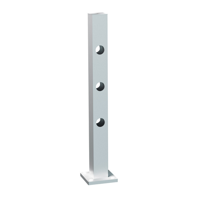 MELLANSTOLPE HINDSEN 745 NAT STAKETSTOLPE ALUMINIUM | Beijerbygg Byggmaterial