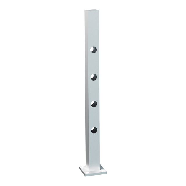 MELLANSTOLPE HINDSEN 995 NAT STAKETSTOLPE ALUMINIUM | Beijerbygg Byggmaterial