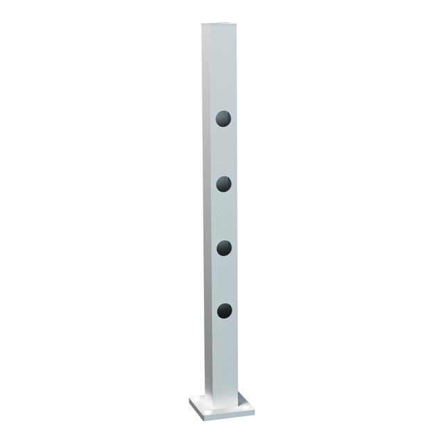 ÄNDSTOLPE HINDSEN 995 NAT. STAKETSTOLPE ALUMINIUM | Beijerbygg Byggmaterial