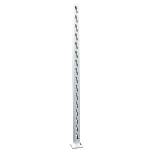 MELLANSTOLPE HÄREN 1795 NAT STAKETSTOLPE ALUMINIUM | Beijerbygg Byggmaterial