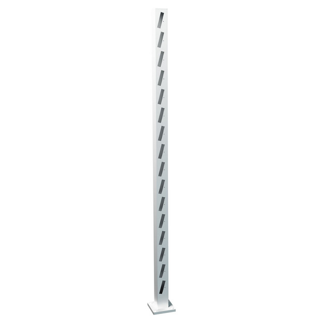 ÄNDSTOLPE HÖGER HÄREN 1795 NAT STAKETSTOLPE ALUMINIUM | Beijerbygg Byggmaterial