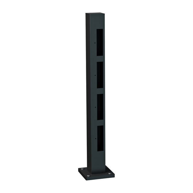 ÄNDSTOLP VÄN VIDÖSTERN 745 SV STAKETSTOLPE ALUMINIUM | Beijerbygg Byggmaterial