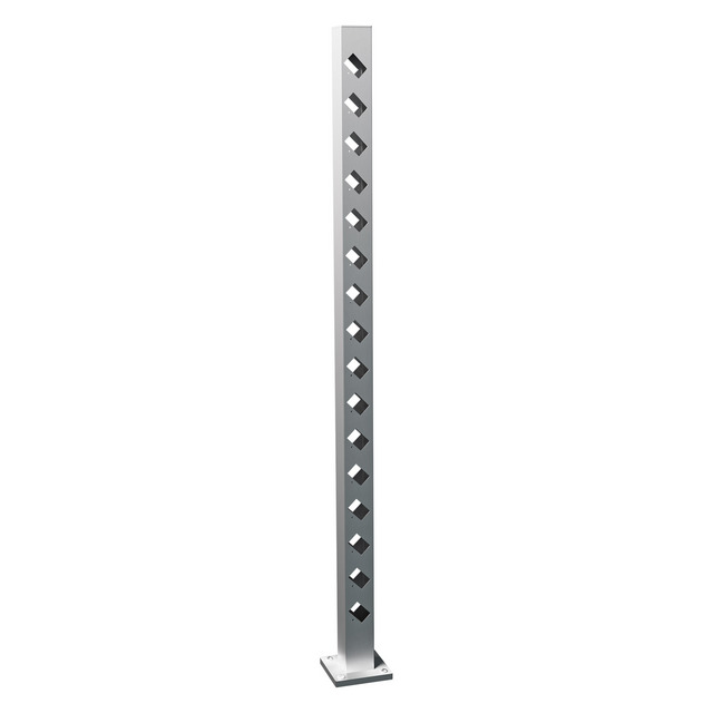 MELLANSTOLPE FLÅREN 1475 NAT STAKETSTOLPE ALUMINIUM | Beijerbygg Byggmaterial