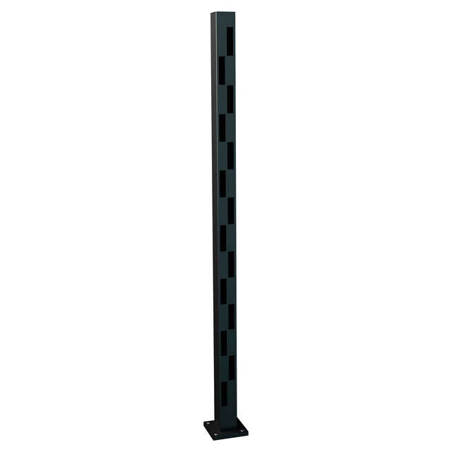 ÄNDSTOLPE DISKRET 1460 SV STAKETSTOLPE ALUMINIUM | Beijerbygg Byggmaterial