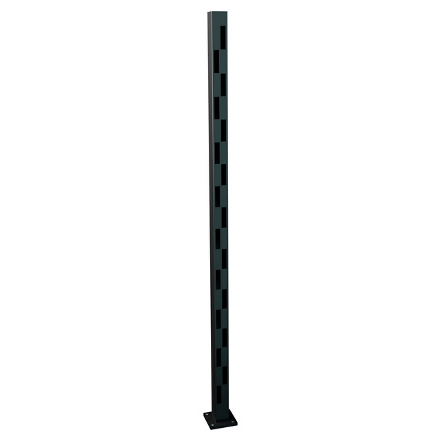 ÄNDSTOLPE DISKRET 1840 SV STAKETSTOLPE ALUMINIUM | Beijerbygg Byggmaterial
