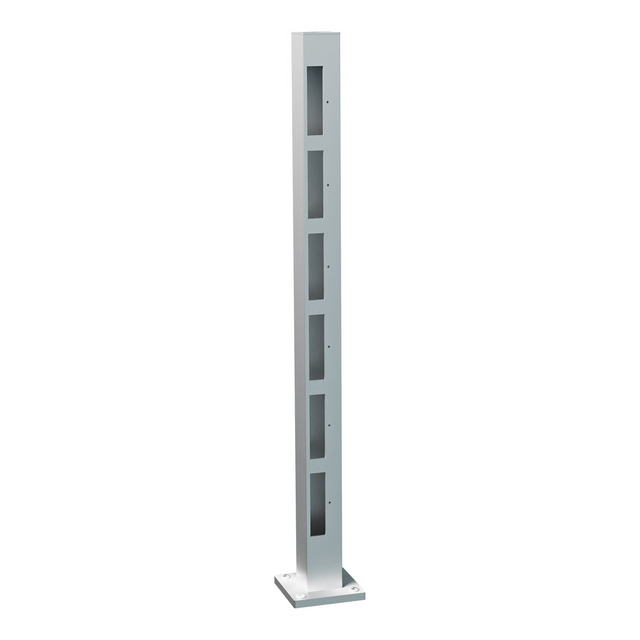 ÄNDSTOLP HÖG VIDÖSTERN 1040NAT STAKETSTOLPE ALUMINIUM | Beijerbygg Byggmaterial
