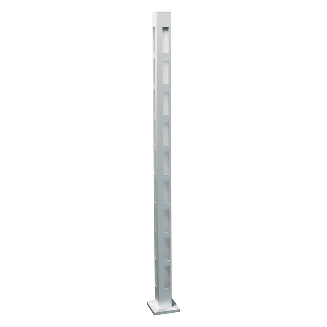 HÖRNSTOLPE VIDÖSTERN 1490 NAT. STAKETSTOLPE ALUMINIUM | Beijerbygg Byggmaterial