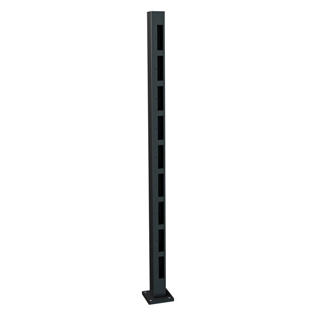 ÄNDSTOLP VÄN VIDÖSTERN 1490 SV STAKETSTOLPE ALUMINIUM | Beijerbygg Byggmaterial