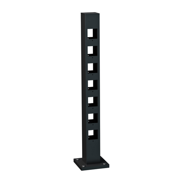 MELLANSTOLPE FUREN 745 SV STAKETSTOLPE ALUMINIUM | Beijerbygg Byggmaterial