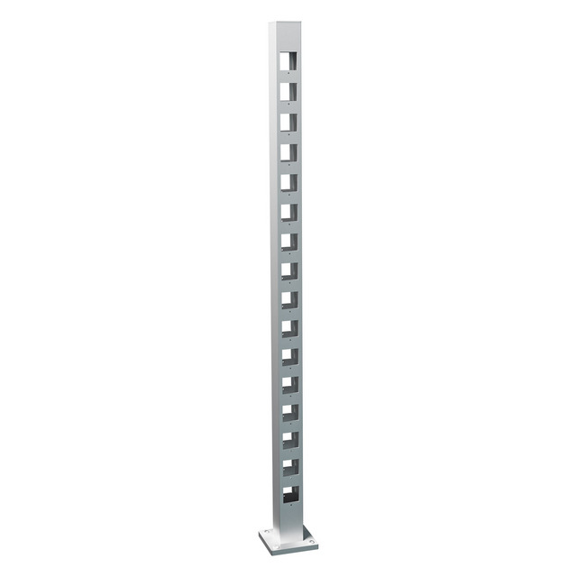 MELLANSTOLPE FUREN 1510 NAT STAKETSTOLPE ALUMINIUM | Beijerbygg Byggmaterial