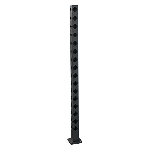 HÖRNSTOLPE 45 BOLMEN 1510 SV STAKETSTOLPE ALUMINIUM | Beijerbygg Byggmaterial
