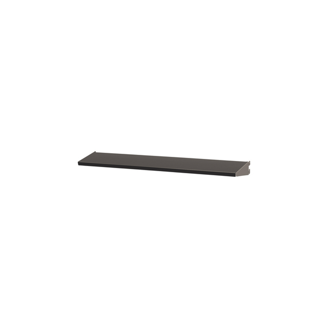 HYLLA GRAPHITE VÄNDBAR METALL 600X100MM | Beijerbygg Byggmaterial