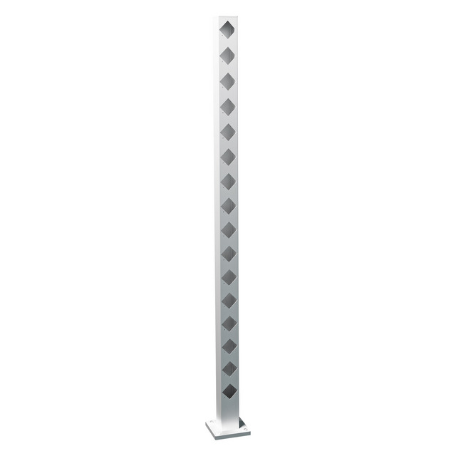 ÄNDSTOLPE BOLMEN 1510 NAT STAKETSTOLPE ALUMINIUM | Beijerbygg Byggmaterial