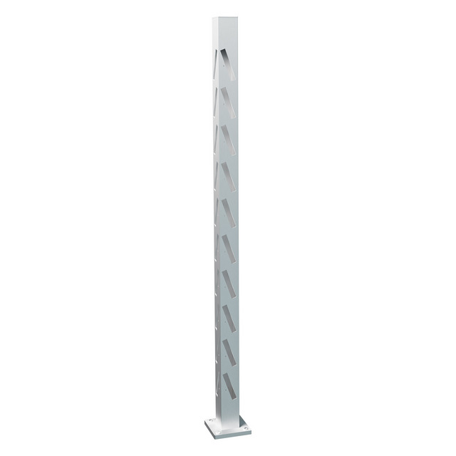 HÖRNSTOLPE RUSKEN 1510 NAT. STAKETSTOLPE ALUMINIUM | Beijerbygg Byggmaterial