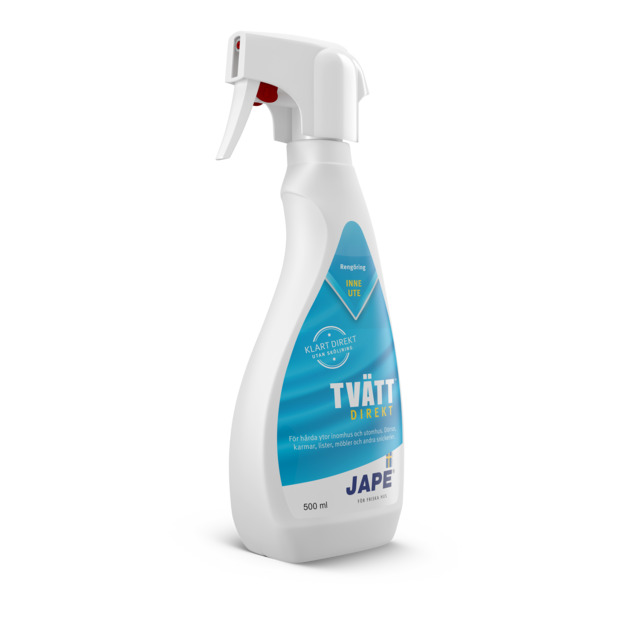 Produktbild föreställande artikeln RENGÖRINGSMEDEL TVÄTT DIREKT SPRAYFLASKA 0,5L från kategorin Övriga Färgtillbehör