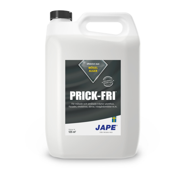 PRICK FRI 5L MOT SVARTA MÖGEL- PRICKAR PÅ MÅLADE TRÄFASADER