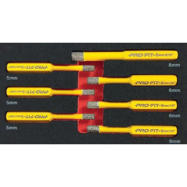 PRO-FIT DIAMANTBORRSET 7 DELAR | Beijerbygg Byggmaterial