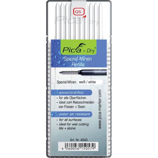 STIFT PICA DRY VIT 2B 1,5MM 10 | Beijerbygg Byggmaterial