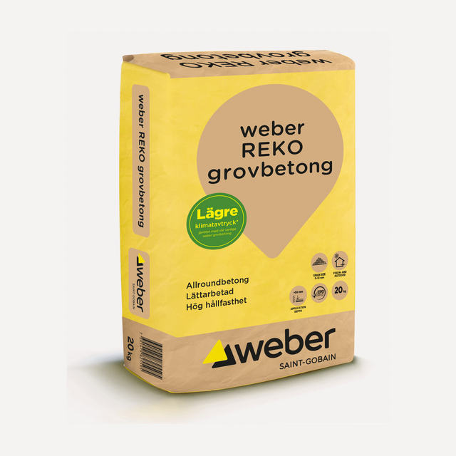 GROVBETONG REKO 20KG | Beijerbygg Byggmaterial